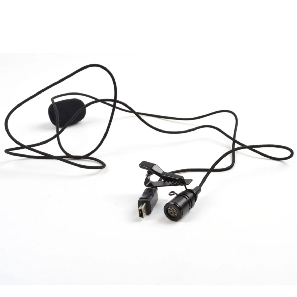 Профессиональный внешний мини USB микрофон зажим для воротника GoPro Hero 3 4|mini usb external