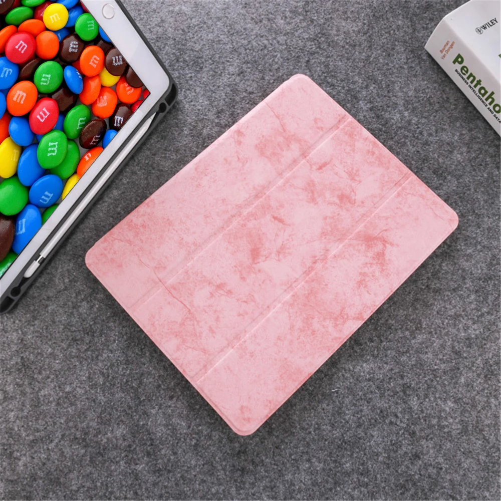Чехол для iPad Air 3 Pro 10 5 Ультратонкий чехол с подставкой держателем карандашей