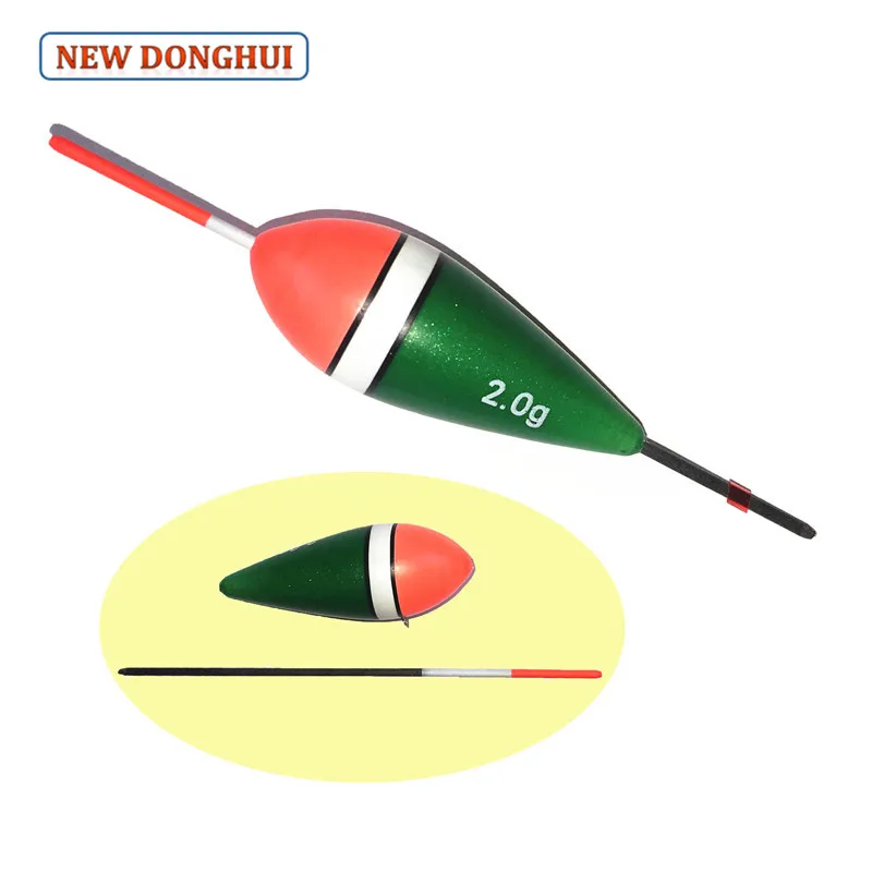 Newdonghui Ассорти бальзовый поплавок пресноводная рыбалка поплавок поза Flotado1.0G 2,0G модель 6419 Assort 10 шт