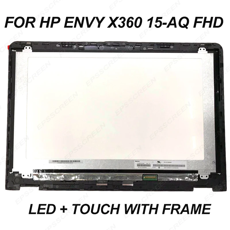 ЖК экран с дигитайзером для HP ENVY x360 15 AQ 6 &quotFHD светодиодный сенсорный в сборе +