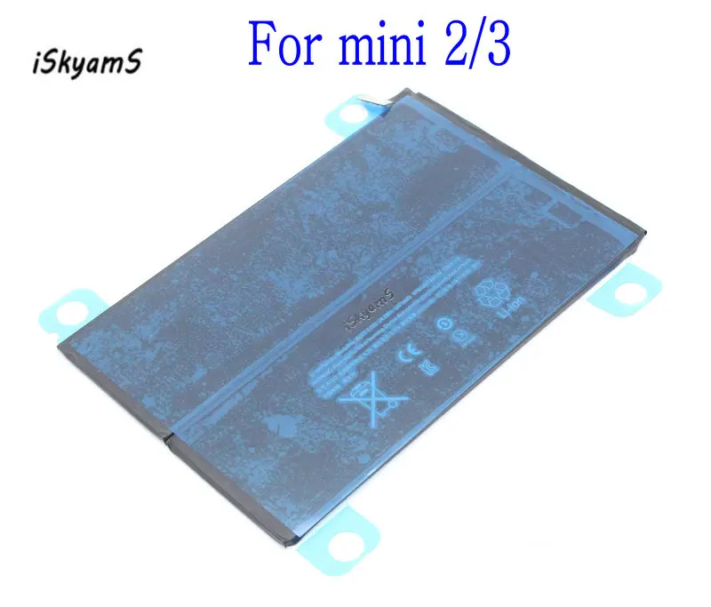 iSkyamS 1x 6471mAh 0 zero cycle Replacement Battery For iPad mini 2 / 3 A1489 A1490 A1491 A1512 A1599 A1600 2nd 3rd Generation | Мобильные