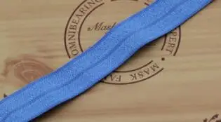 Diy Ленточные аксессуары для одежды 1,5 см Эластичная лента с загнутым краем ткань нижнее белье край цвет: желтый, Белый Серый Синий и красный цвета S349P - Цвет: light blue