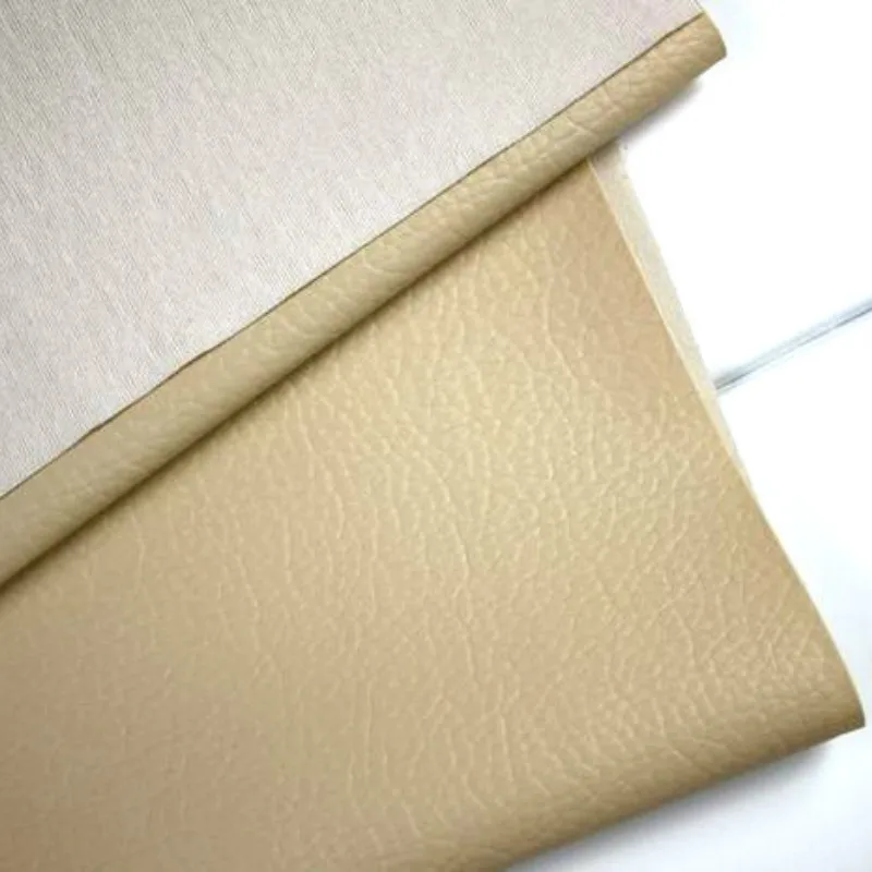 Однотонная Ткань хаки из искусственной кожи ткань для шитья сделай сам пэчворк
