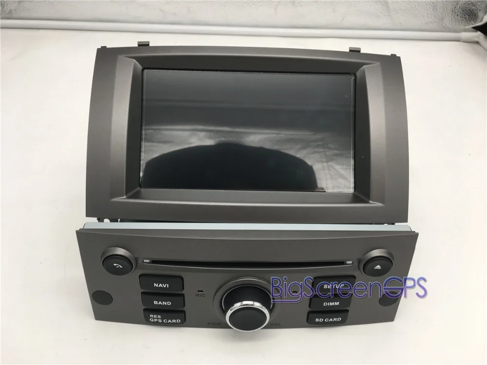 7 дюймов Android 9,0 4+ 64 ГБ Автомобильный dvd-плеер gps навигация для peugeot 407 2004-2010 радио мультимедиа Satnav головное устройство стерео Wifi