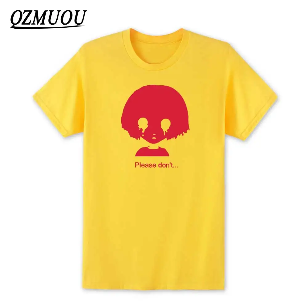 Yellow3 Новинка года; модная футболка с героями игры «ужасное путешествие» и бантом хлопковая Футболка Повседневная футболка с героями мультфильмов футболка с круглым вырезом; высокое качество; XS-XXL - Цвет: Yellow3