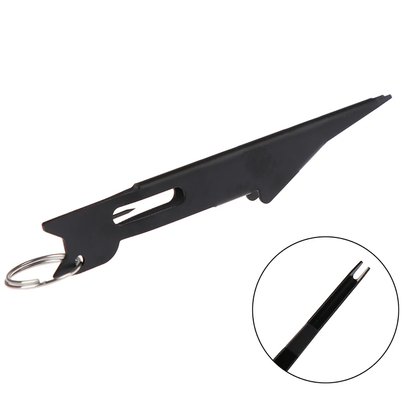 Быстрое завязывание узлов для рыбалки инструмент быстрого завязывания ноготь