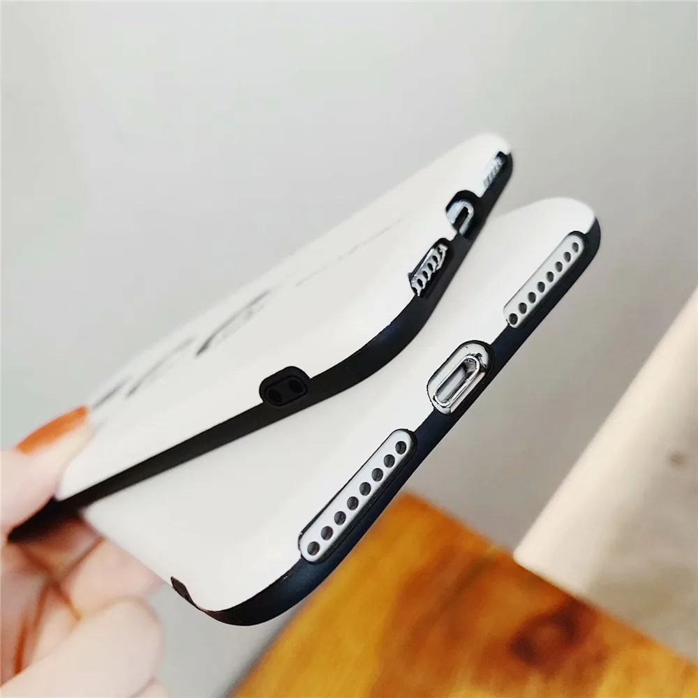 Мода абстрактный японский короткие волосы девушка чехол для iPhone X в виде ракушки 6