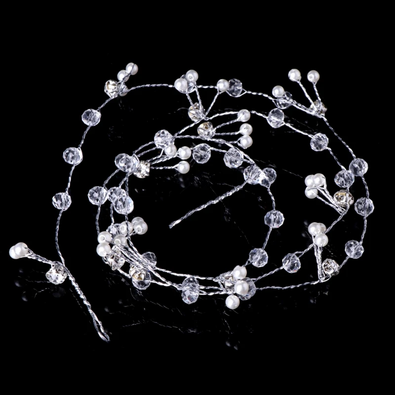 Женская тиара с искусственным жемчугом свадебный аксессуар для волос 2020 |