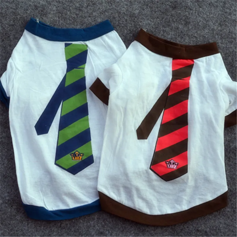 Футболка для собак в британском стиле хлопковая рубашка с зеленым красным