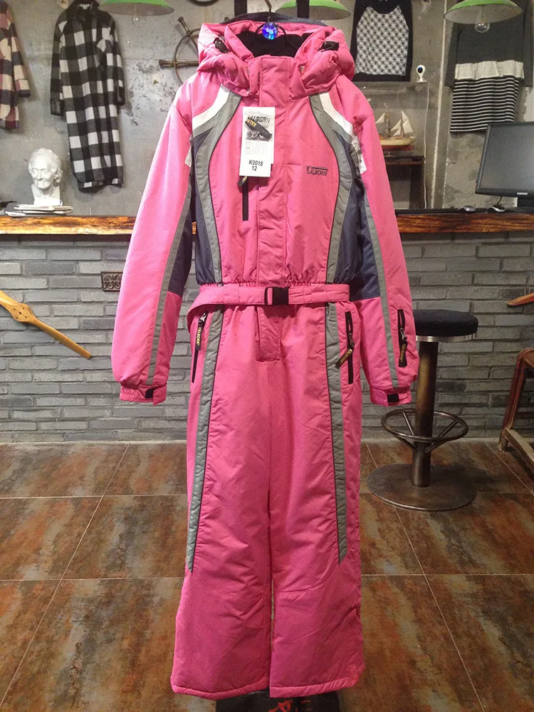 Подростков зимняя ветрозащитный водонепроницаемый 1 шт. лыжи мальчики и девочки