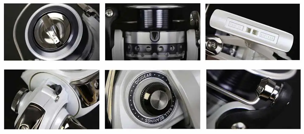 Daiwa оригинальная Рыболовная катушка Лагуна 2000 3000 3500-5000 5BB твист Бастер с ABS Metail 2