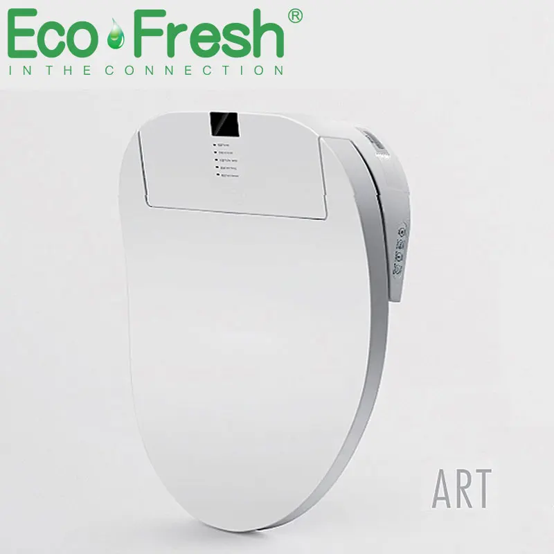 Умное сиденье для унитаза EcoFresh электрическая крышка биде тепловая Чистка сушка