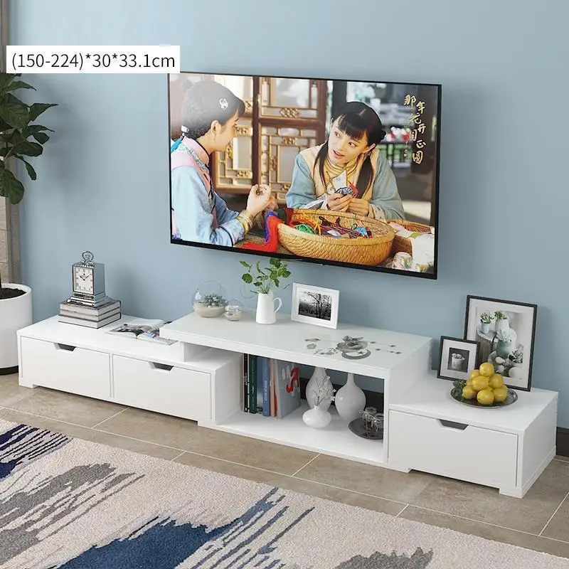 Блок стояка Ecran планка Soporte Led модерн Meubel европейская деревянная мебель для гостиной монитор Стенд стол ТВ шкаф - Цвет: Version C