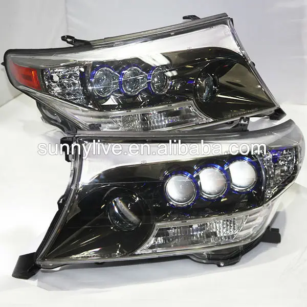 2008 2013 год для Land Cruiser LC200 FJ200 светодиодный налобный фонарь Chrome корпус дБ|db digital|db 15