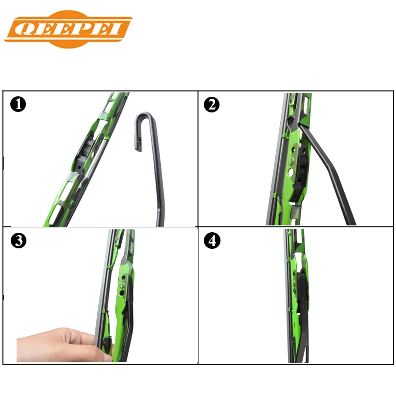 Универсальные u образные бескаркасные щетки стеклоочистителя 14 28 дюймов