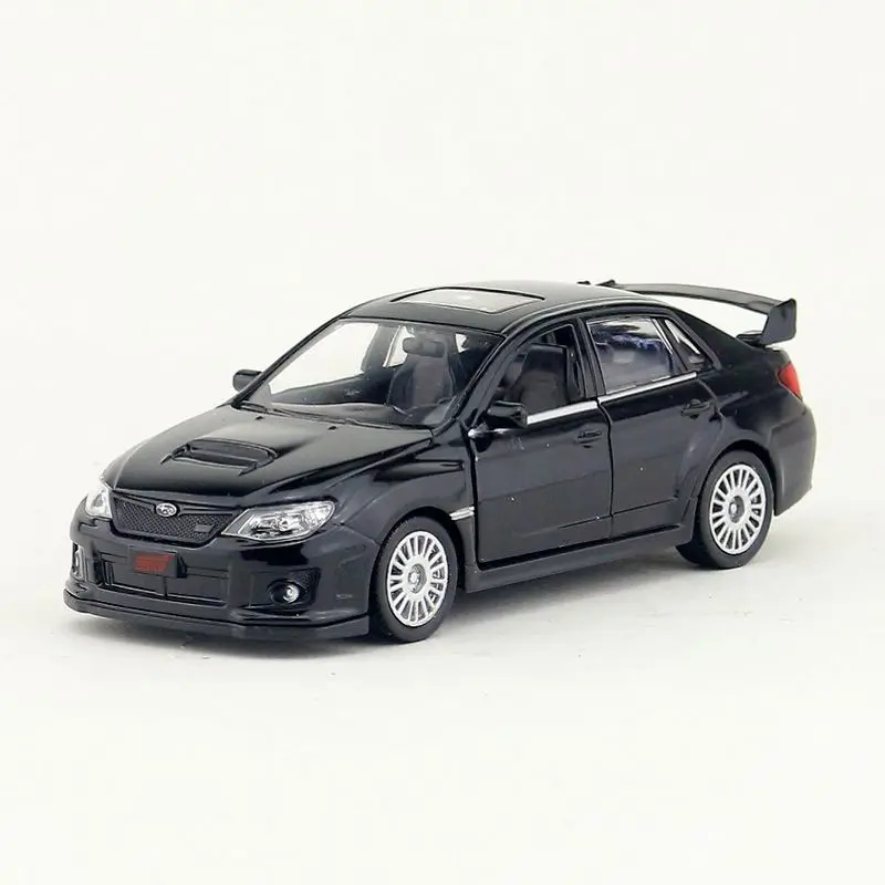 Имитация высокой изысканной игрушечной машины Diecast: RMZ city Стайлинг автомобиля Subaru