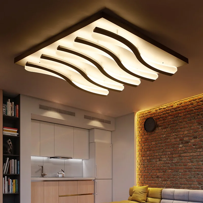 

Art Acrylic LED Ceiling Light Home Living Room Bedroom Study & Office & Commercial Lighting Ceiling lamp 110-240V