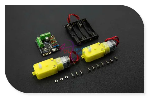 DFRobot FlameWheel Robot / Remote Control two-wheeled 6~10V Romeo BLE Mini controller Support Bluetooth + iOS App control |