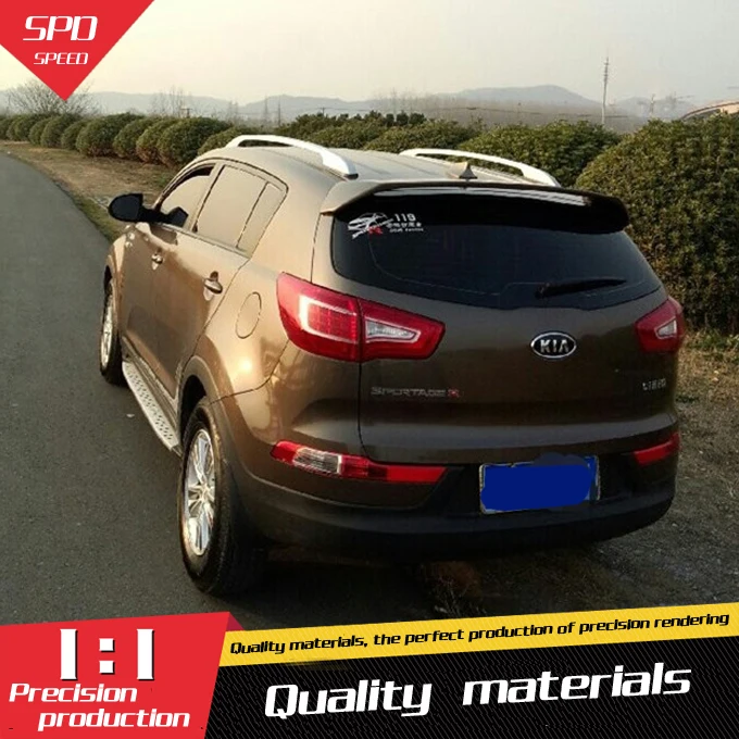Для Kia Sportage R спойлер высокого качества ABS Материал заднее крыло праймер цвет задний спойлер для Kia Sportage спойлер 2012