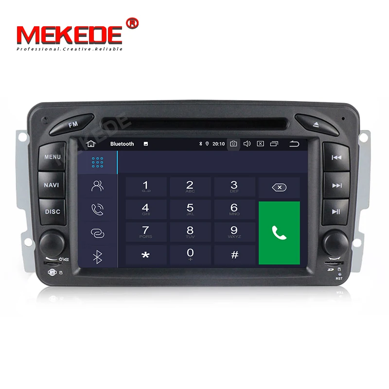 MEKEDE Автомобильный мультимедийный плеер Android 9 0 2 Din GPS Авторадио для