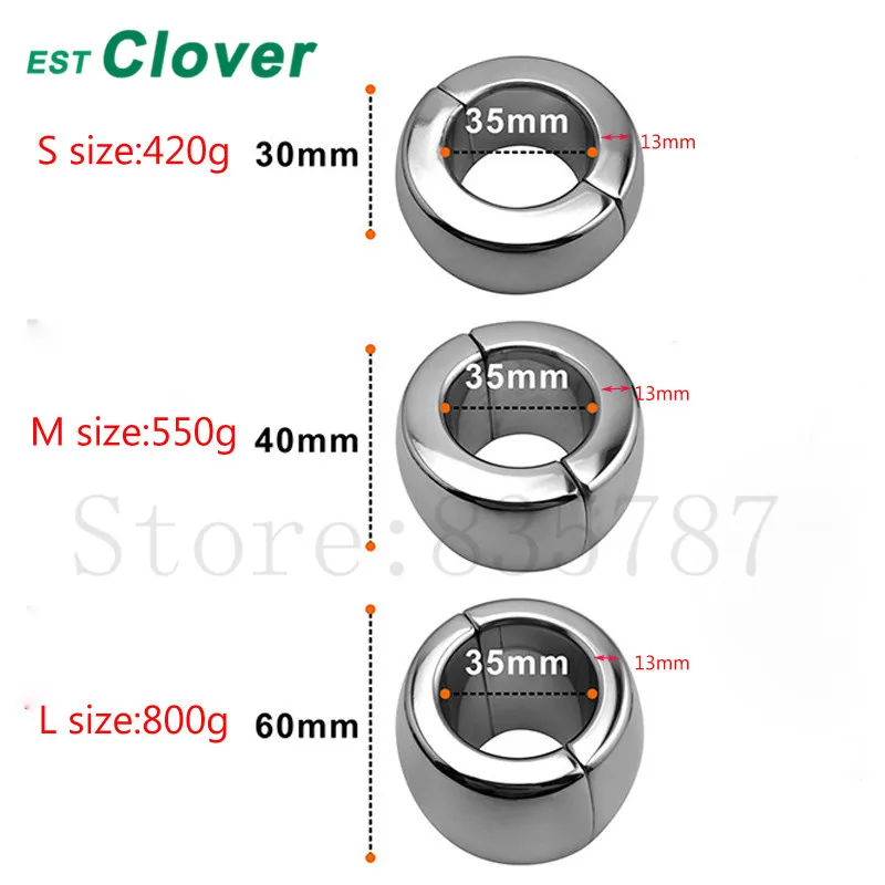Кольцо для пениса из нержавеющей стали растягивающее кольцо набор эрекции на