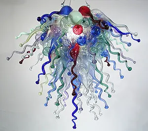 

New Design Blown Glass Modern Chandelier Free Shipping