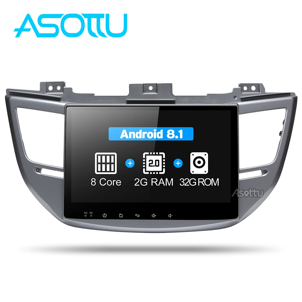 Asottu cxts1060 Android 8.1 игрок автомобиля DVD GPS для Tucson IX35 dvd gps навигация Райдо Видео Аудио