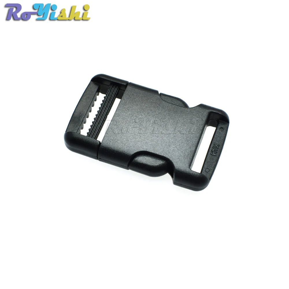 Пластиковая одинарная Регулируемая круглая пряжка 3/4 дюйма для тактических