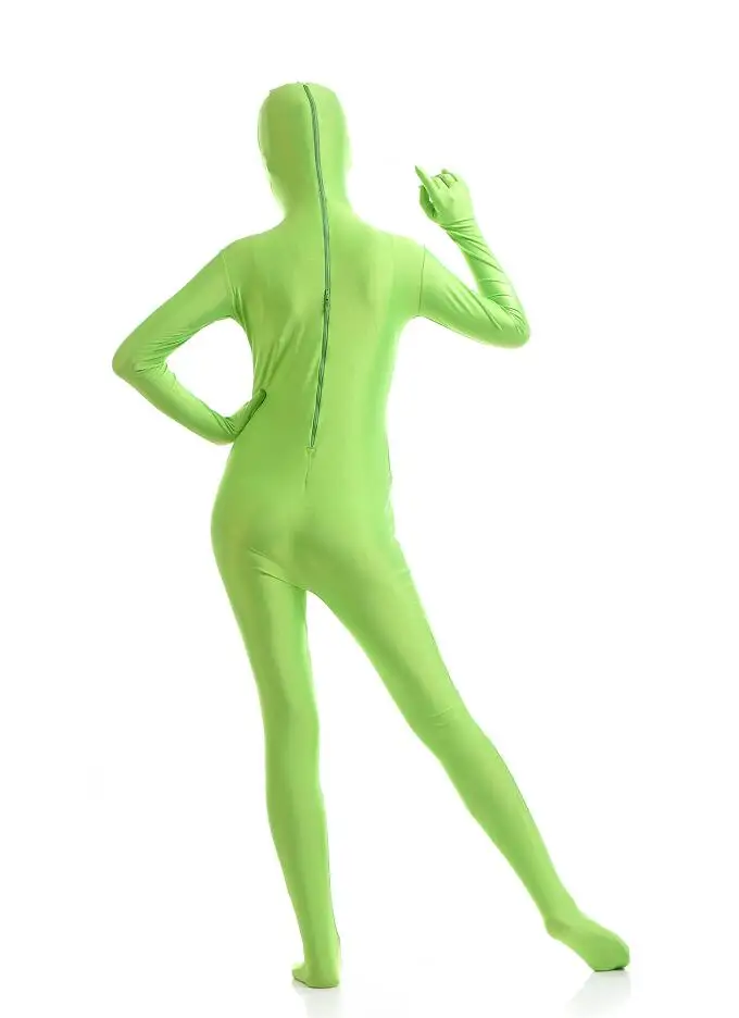 Высокое качество Zentai костюмы полный тело лайкра косплей одежда кожа костюм комбинезон костюмы на Хэллоуин Взрослый комбинезон унисекс