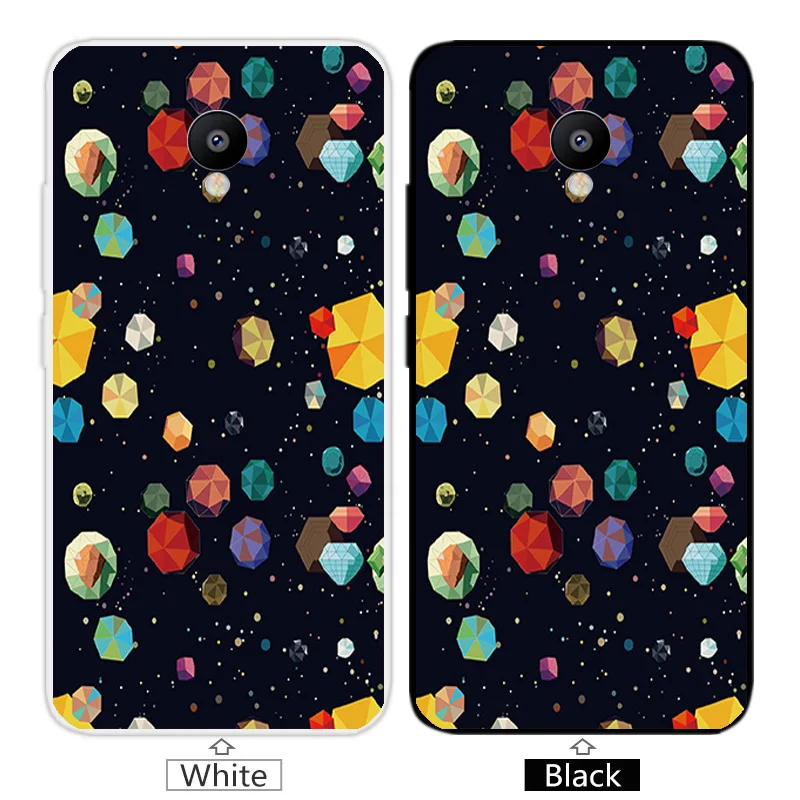 For Meizu M3 Mini Case Soft TPU Silicone Clear Star Back Cover M3S Phone Cases Coque |