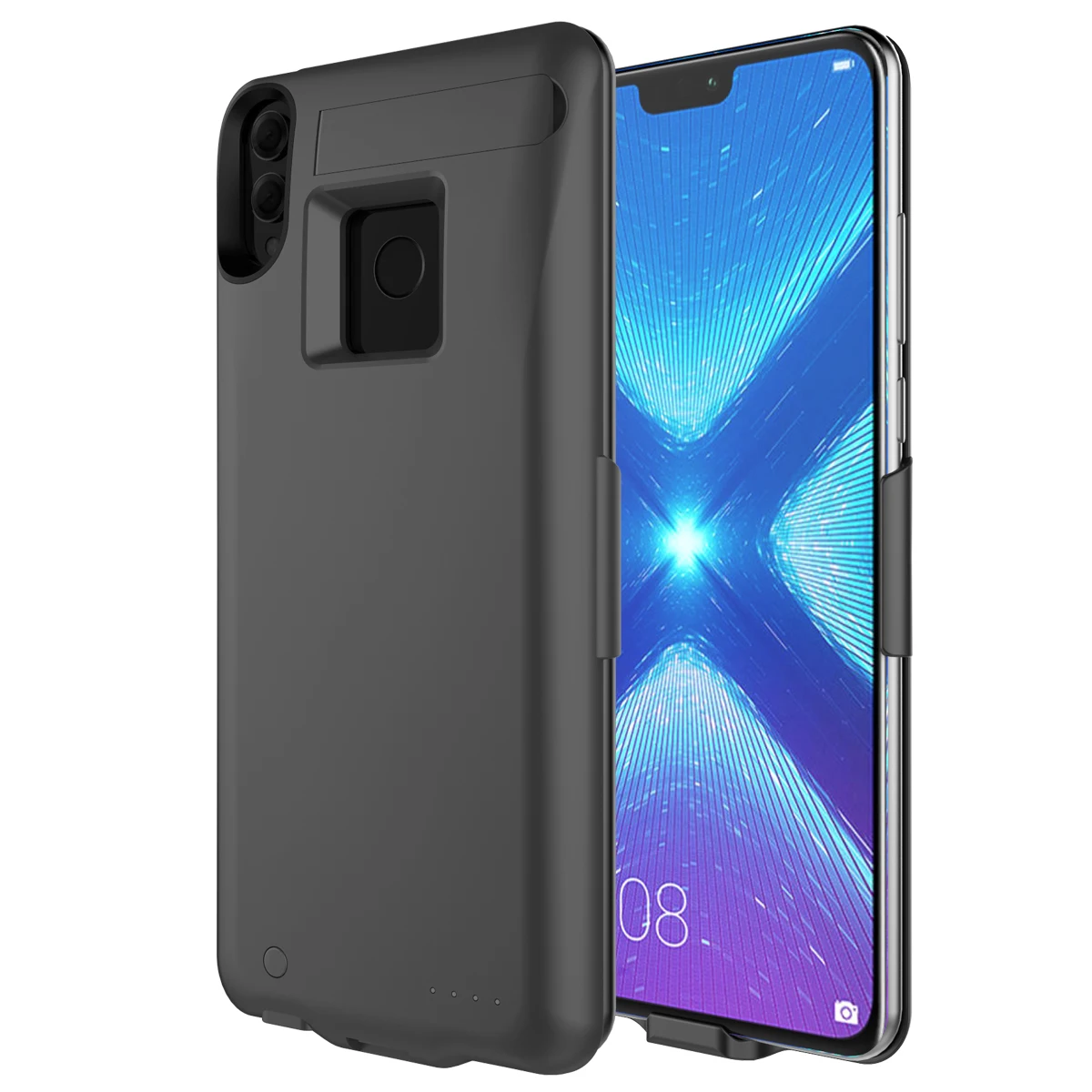 Для huawei Honor 8X6500 мАч, чехол для зарядного устройства, расширенный аккумулятор, запасной внешний аккумулятор, чехол для Honor 8X 8X Max, чехол с подставкой