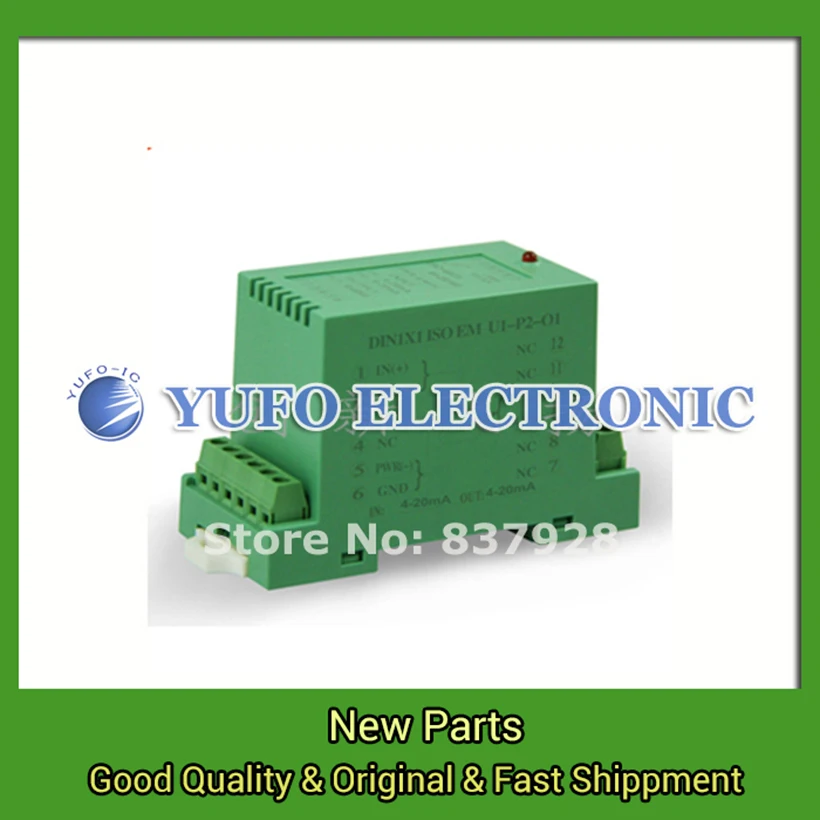 Бесплатная доставка, 1 шт., DIN1X1, соответствует стандартам ISO 4-20MA-E, DIN3, ISO 4-20MA, аналоговый передатчик/модуль усилителя сигнала прокси-рельсы