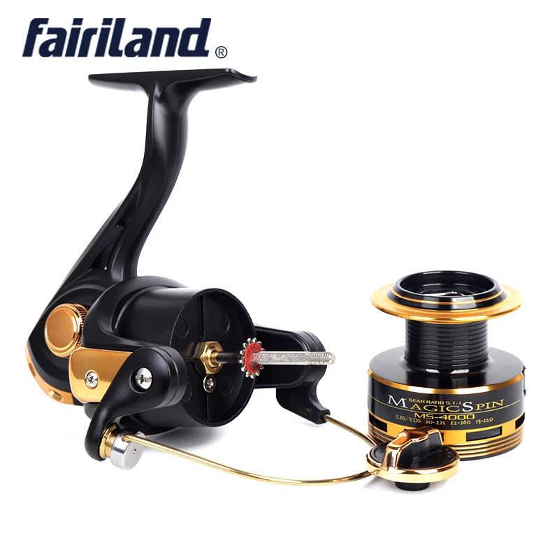 

10BB Spinning Fishing Reel MS2000-6000 5.1:1 Seawater Freshwater Metal Fishing Reel Front Drag Fishing carretilha spinning