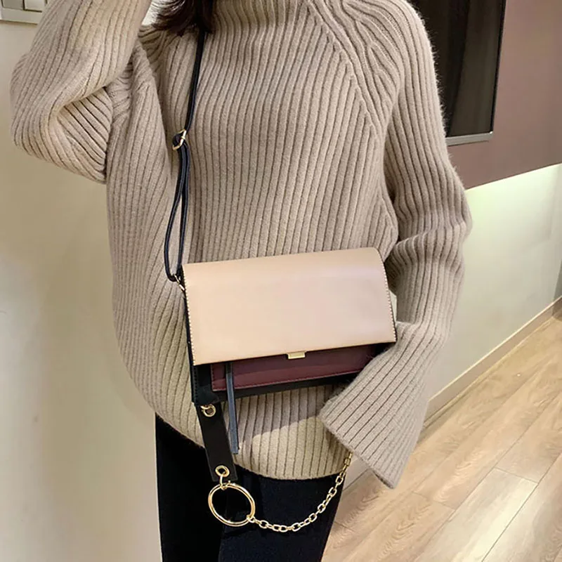 Аллигатор коричневый винтажные женские сумки на плечо качественные pu Кожаные