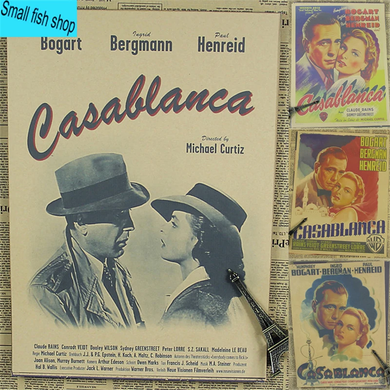 Ретро плакат Хамфри Богарт голливудский Декор для дома крафт пленка наклейки на