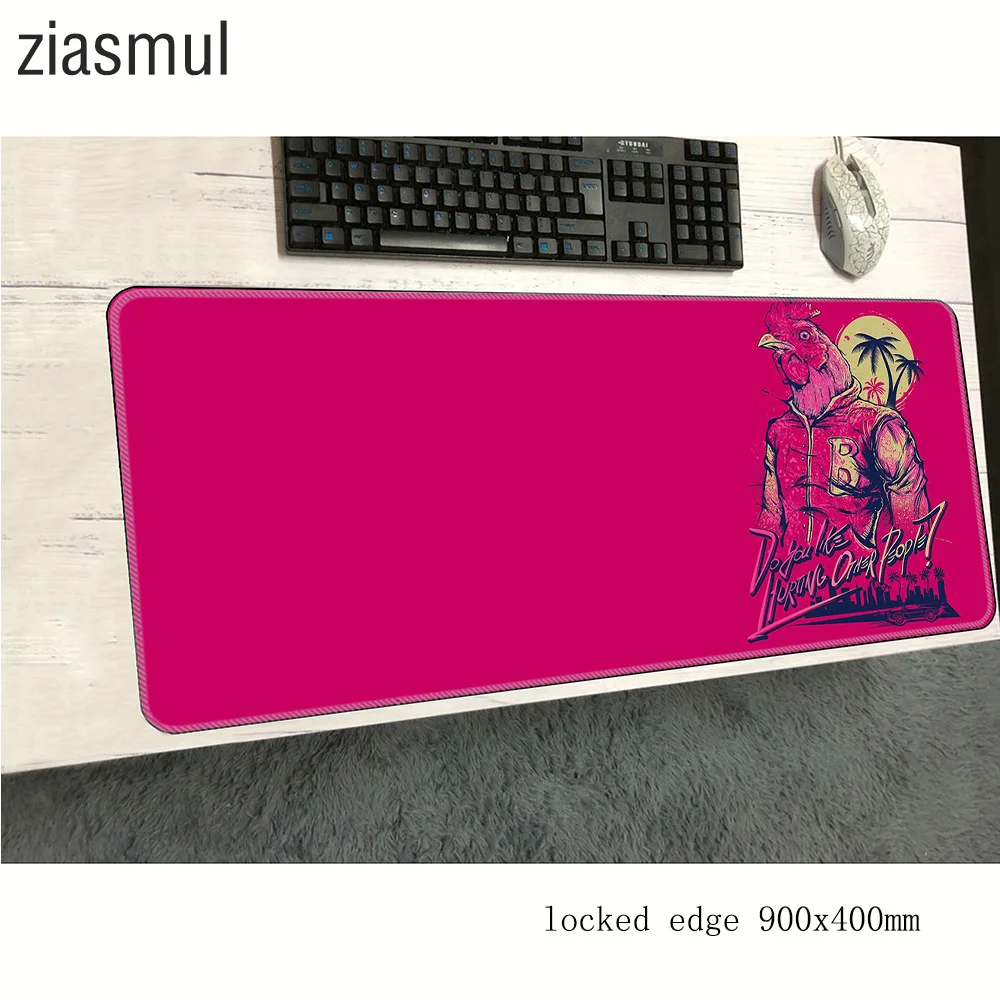 Коврик для мыши hotline miami 900x400x2 мм коврики лучший компьютерный Для Мыши игровые