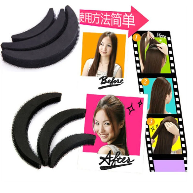 3 размера/набор зажим для укладки волос палка булочка создания объема база