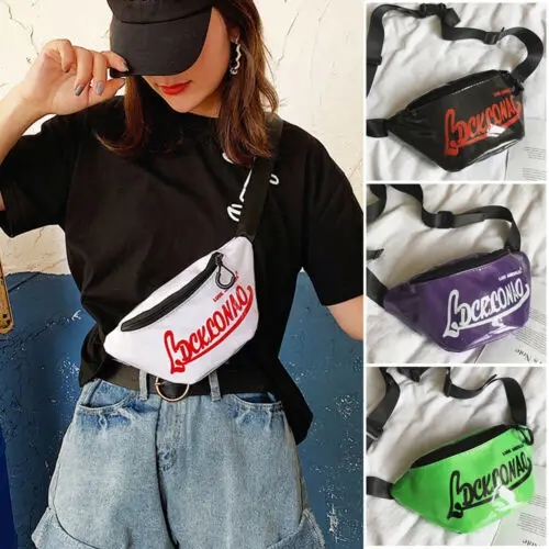 Женская поясная Сумка Hobos из ПВХ с надписью | Багаж и сумки