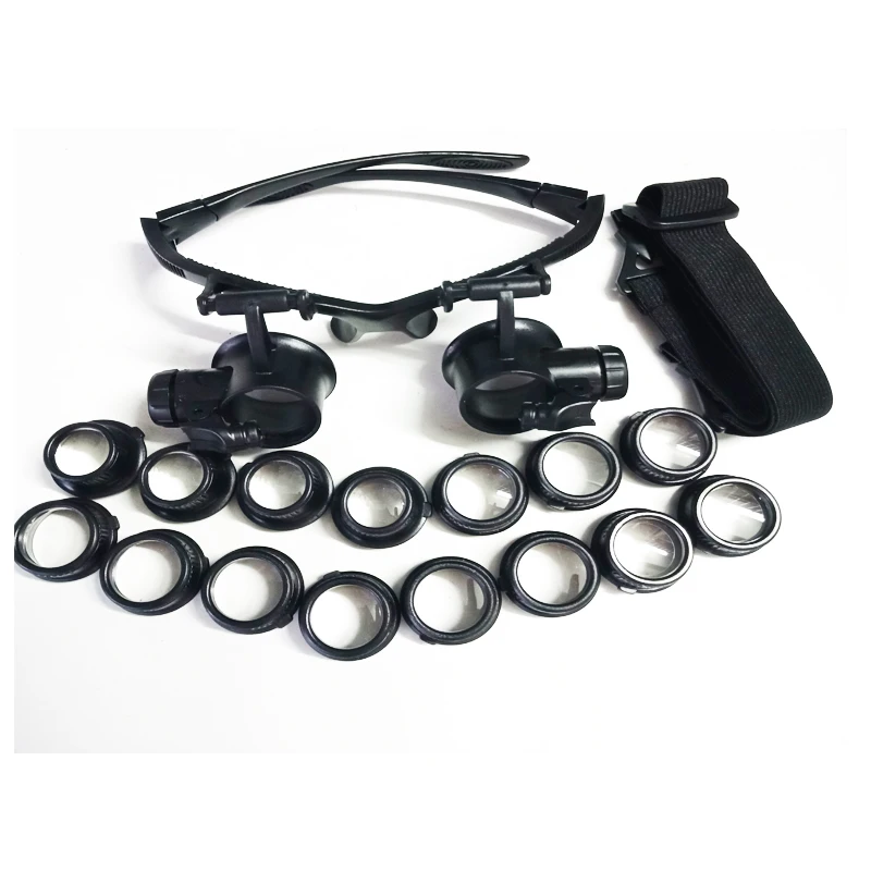 Светодиодный увеличитель для часов увеличительное стекло 2 5x 4X 6X 8X 10x 15x 20x 25x