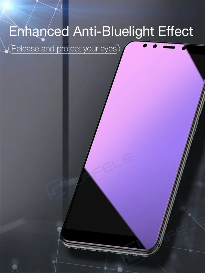 CAFELE HD закаленное стекло для Xiaomi mi 9 6 A1 Защитная пленка для экрана для mi 6X mi 5X mi 9 mi 6 не полная пленка для тела