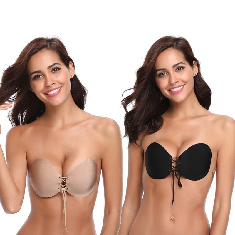 Круглый невидимый бюстгальтер пуш ап в форме раковины сексуальное нижнее белье