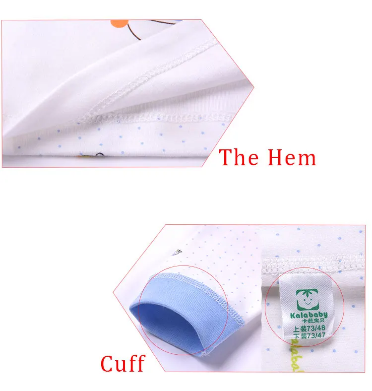 1 шт. 100% Хлопок высокого качества костюм детская одежда мальчик девочка длинные