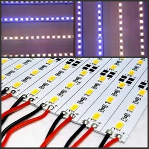 5102040 шт 0,25 м жесткий светодиодный барный светильник 12В 25 см 18 led SMD 56305730 алюминиевый сплав светодиодный светильник для украшения дома