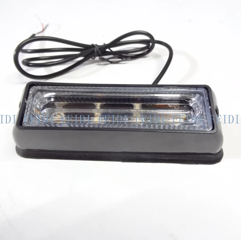 08006 Lightning 12 В Универсальный 1x4led автомобилей Янтарный аварийного флэш Strobe Лампочки