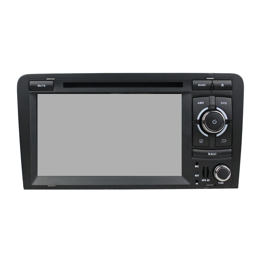 Автомагнитола 2 Din с сенсорным экраном для Audi A3 DVD-плеер GPS-навигацией ТВ 3G Wi-Fi Bluetooth