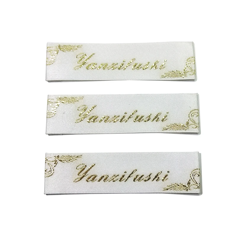 Индивидуальные этикетки для пятен/бирка тканые одежды/сумок/обуви/брендовые