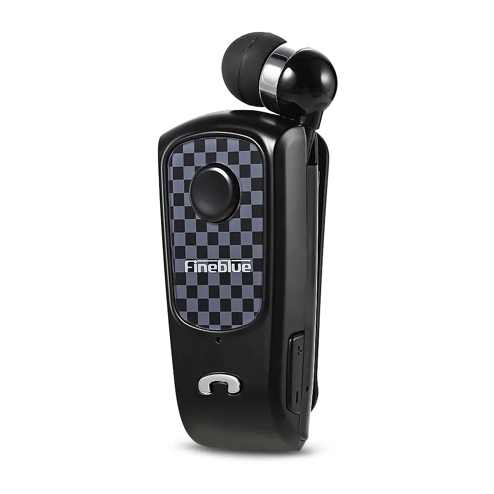 Fineblue F плюс Беспроводной Bluetooth наушники вибрации Clip on Бизнес гарнитура с