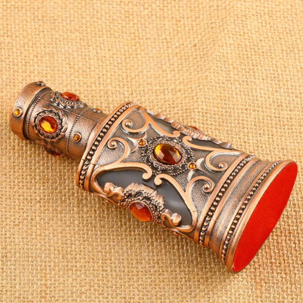 Духи-спрей в стеклянном флоконе 40 мл винтажные бутылки с металлическим