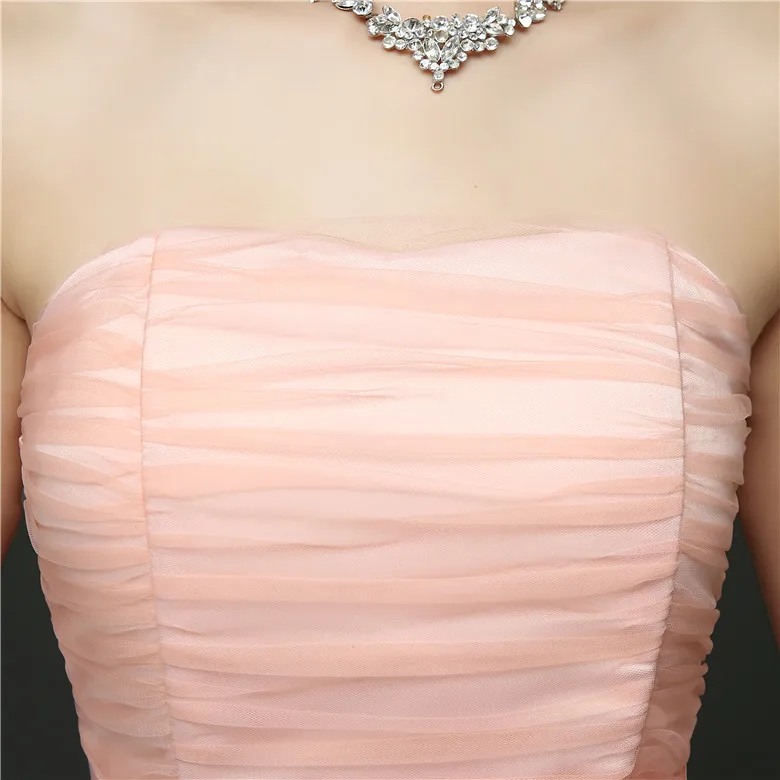 Милые летние белые платья для подружек невесты с памятью праздничное платье