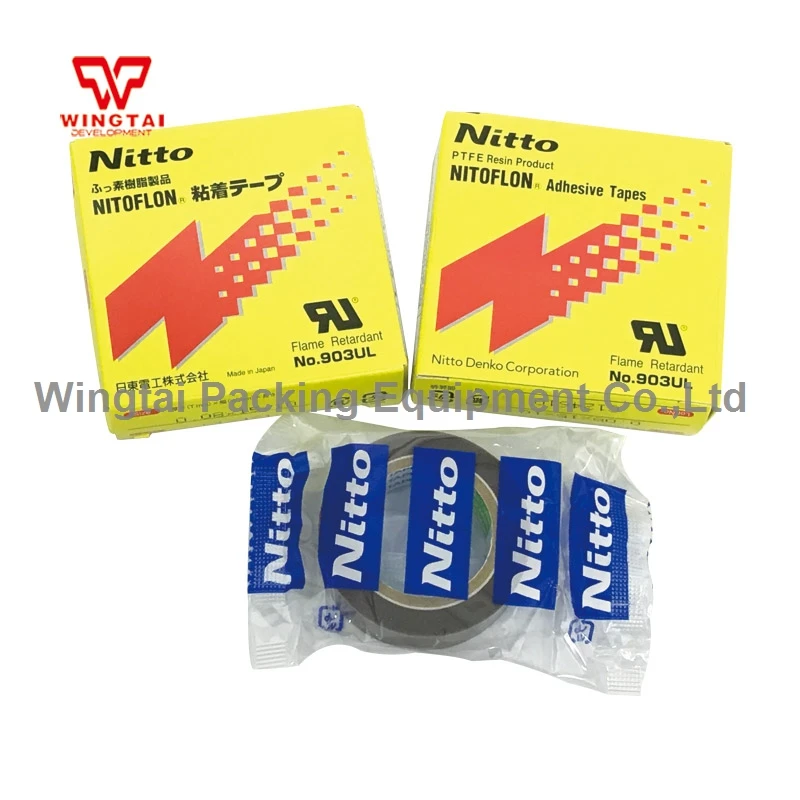 50 шт./лот Японии Nitoflon 903UL T0.08mm * W15mm L10m НИТТО Денко силиконовые Скотч для монтажа